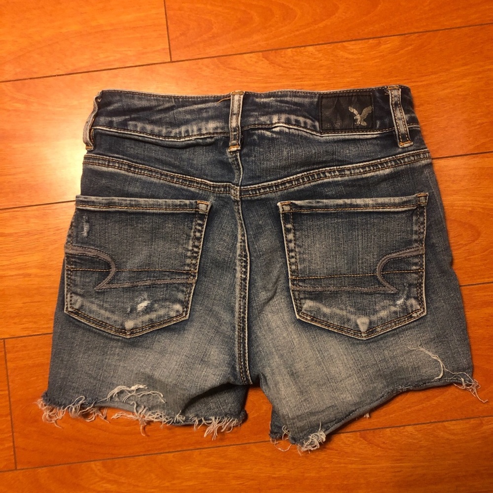 American eagle ripped shorts